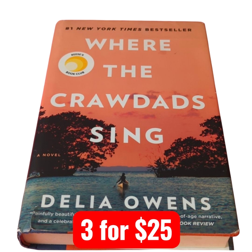 Where the Crawdads Sing by Delia Owens Hardback